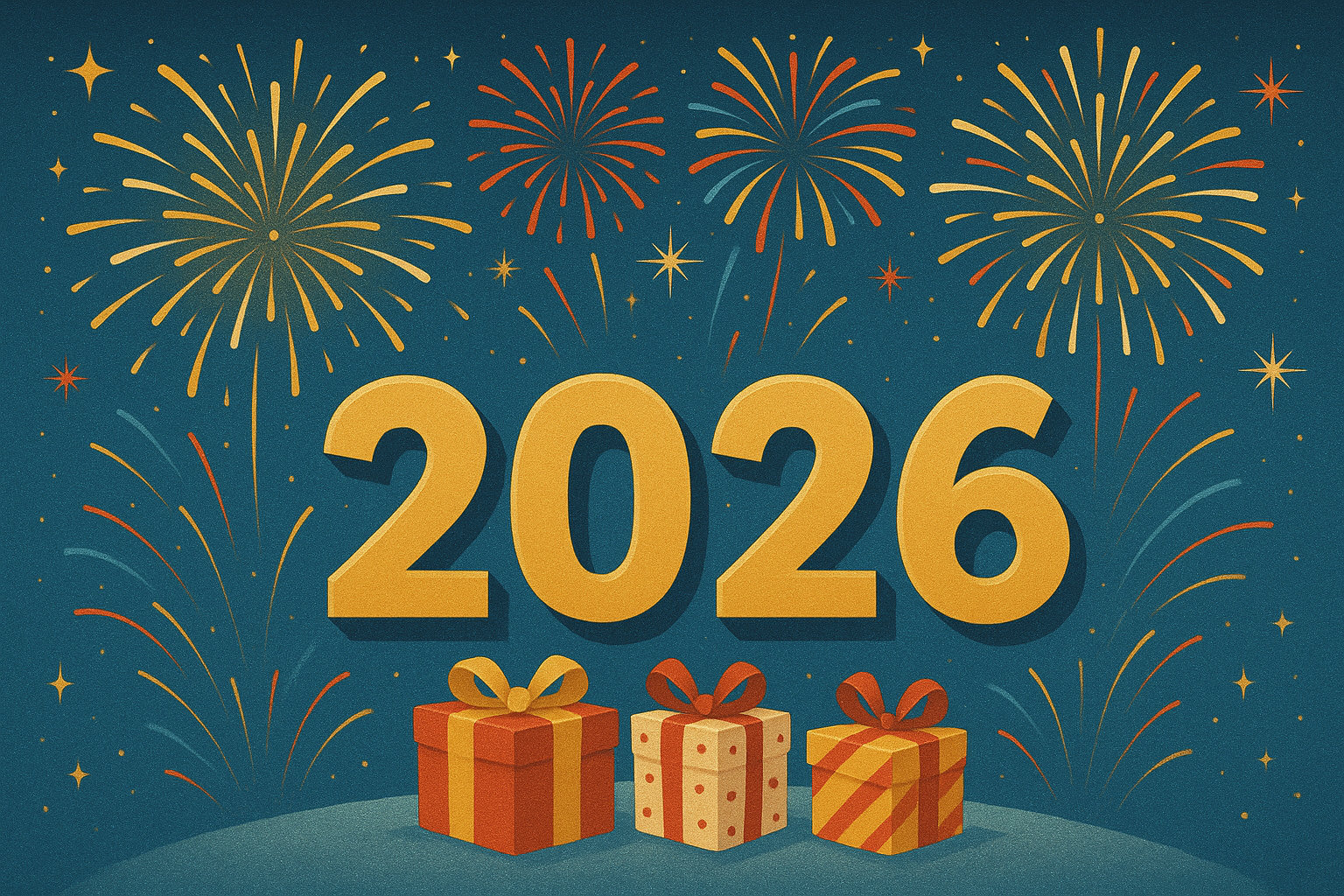 New Year 2026 Background