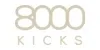 8000 Kicks logo