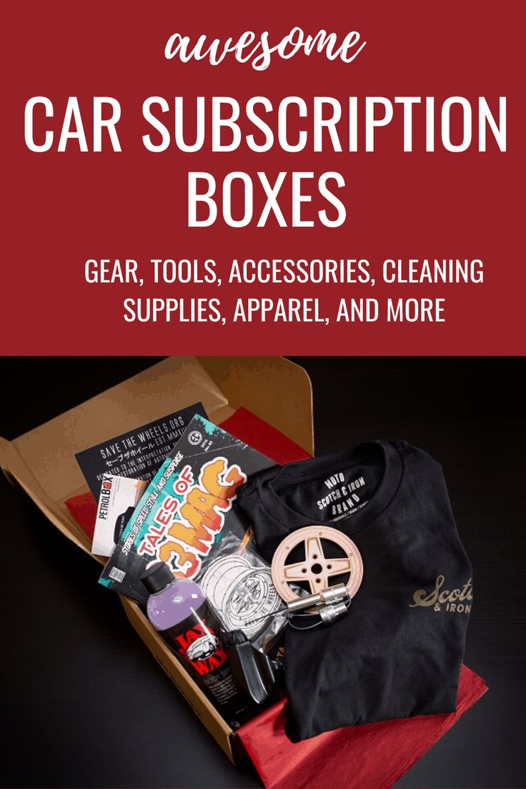 Best Car Subscription Boxes for Car Enthusiasts