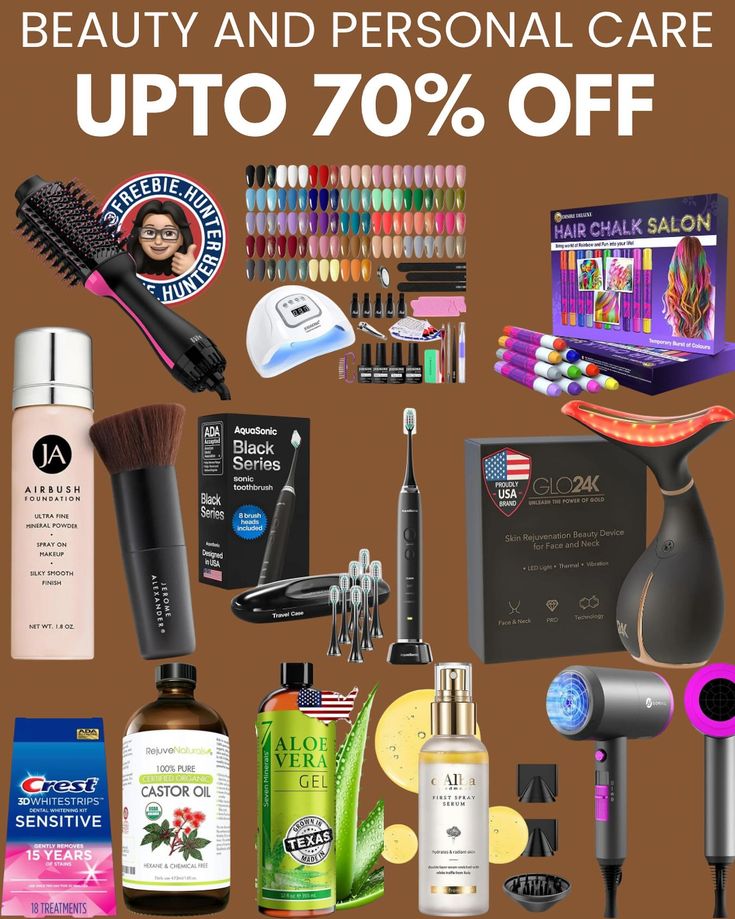 Best Sites for Skincare, Haircare & Makeup Deals